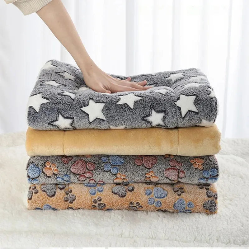 Flannel Pet Sleeping Mat Dog Bed Cat Litter - MyPetDollar.com