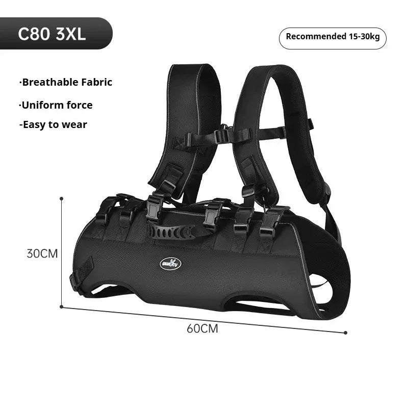 Wakytu Dog Lift Harness Sling Travel Carrier for Hind Leg Stair – 3 Colors