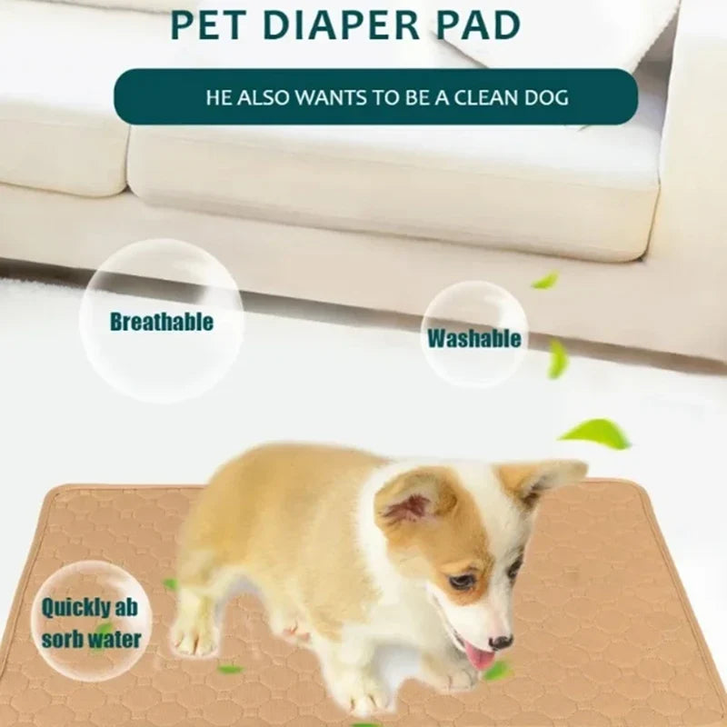 Reusable Washable Dog Pee Pad Dog Urine Mat - MyPetDollar.com