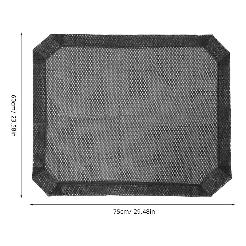 Elevated Pet Bed Mesh Cover Dog Hammock – 3 Colors