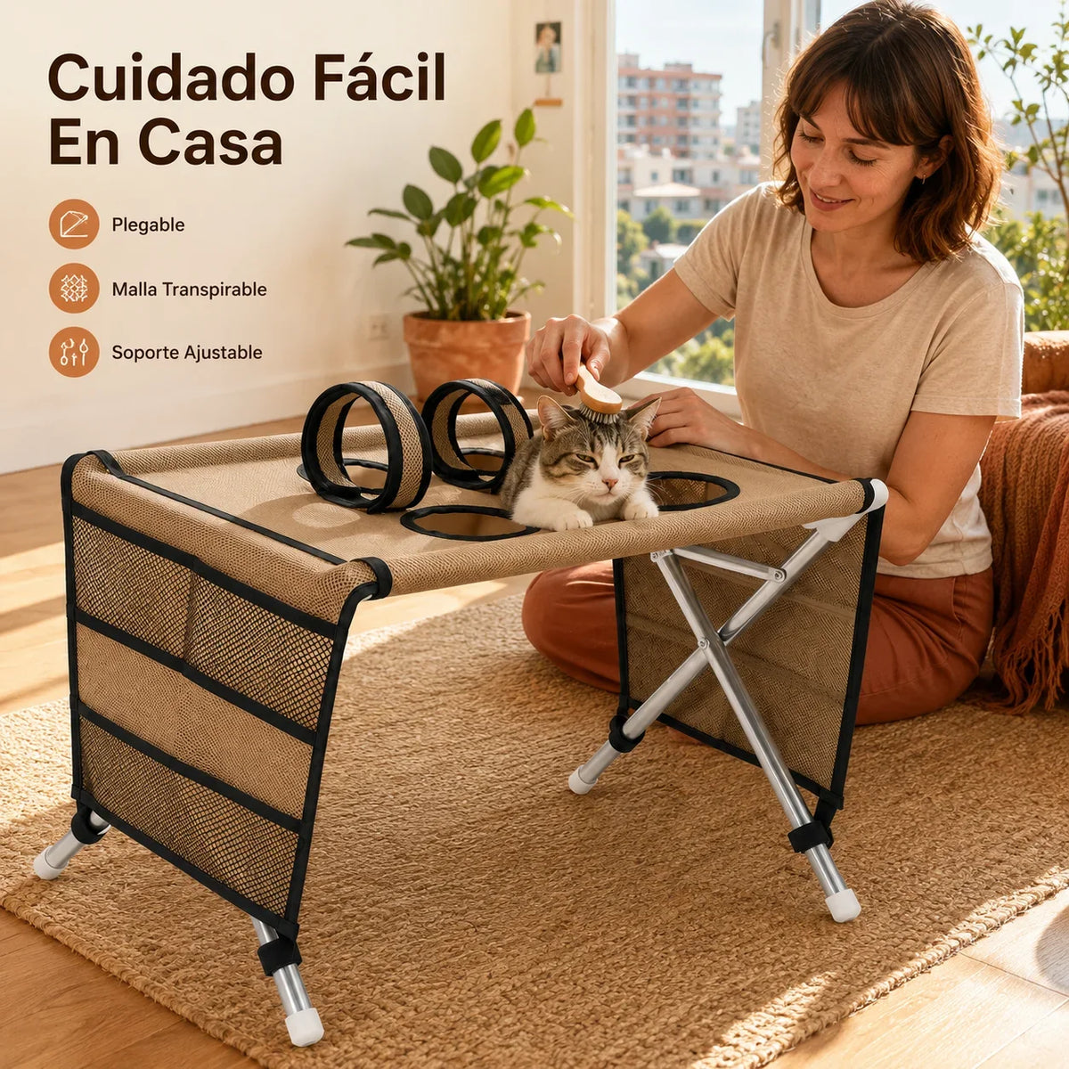 Portable Foldable Pet Grooming Stand - MyPetDollar.com