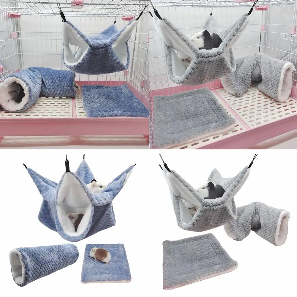 Hamster Nest Winter Bed House Shed Hanging - MyPetDollar.com