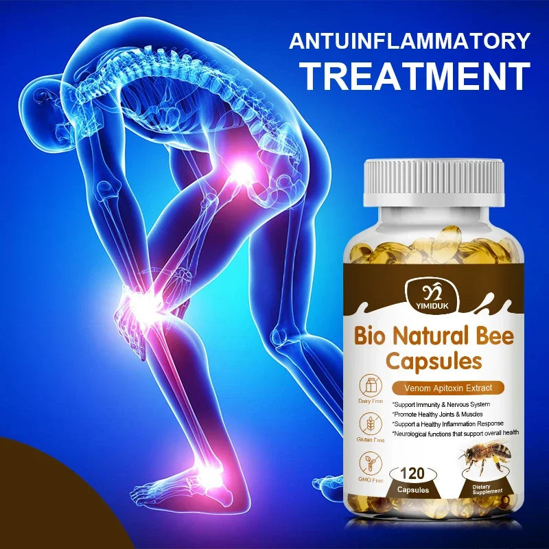 Bee Venom Capsules, with Glucosamine & - MyPetDollar.com