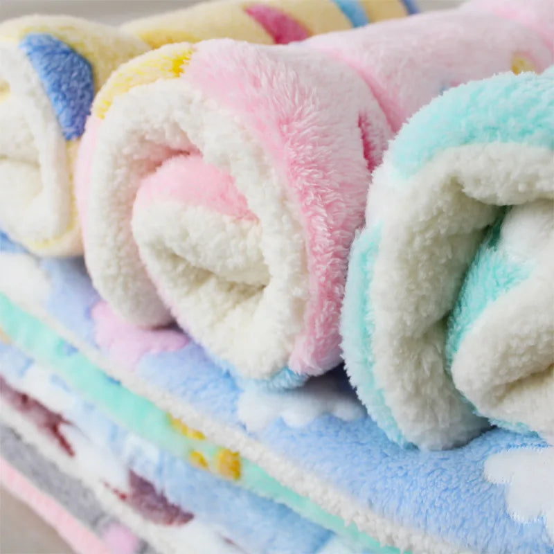 Soft Pet Dog Blanket Thickened Pet Mat for - MyPetDollar.com