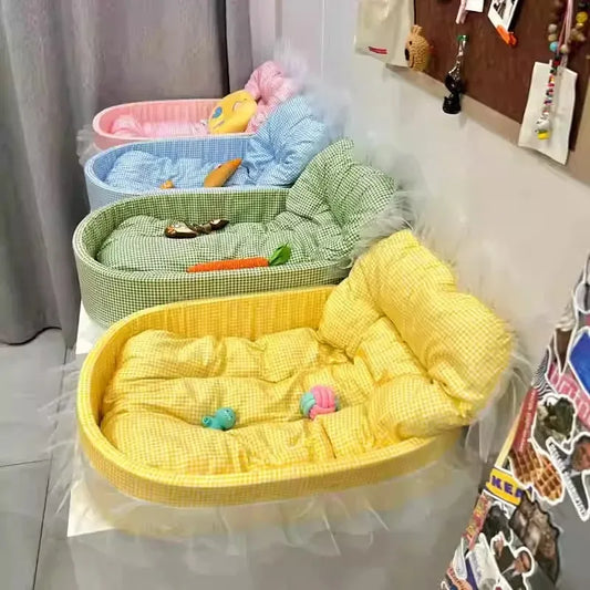 Macaron Dog Bed Pet Kennel Kennel Four - MyPetDollar.com