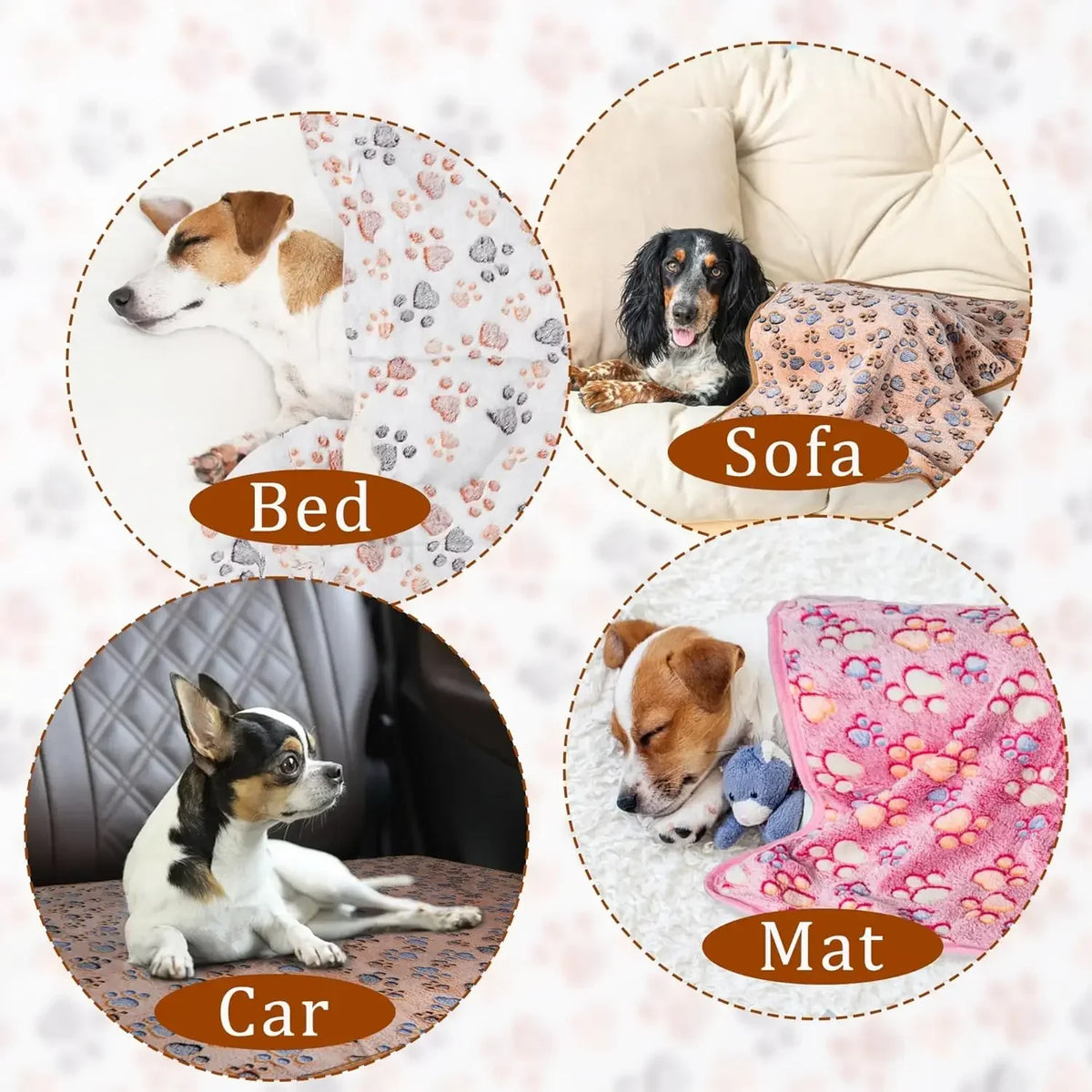 Soft Fluffy Pet Blanket High Quality Cute - MyPetDollar.com