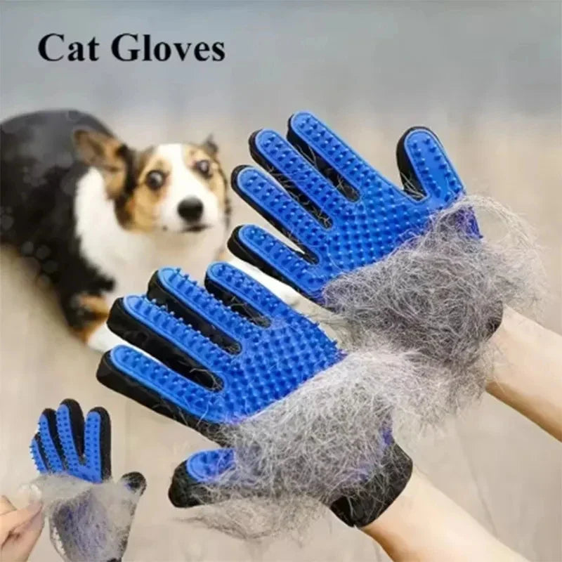 Pet Hair Glove Comb Pet Dog Cat Grooming - MyPetDollar.com