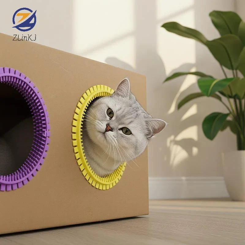 Cat Grooming Ring Self Groomer DIY Cat Hole - MyPetDollar.com