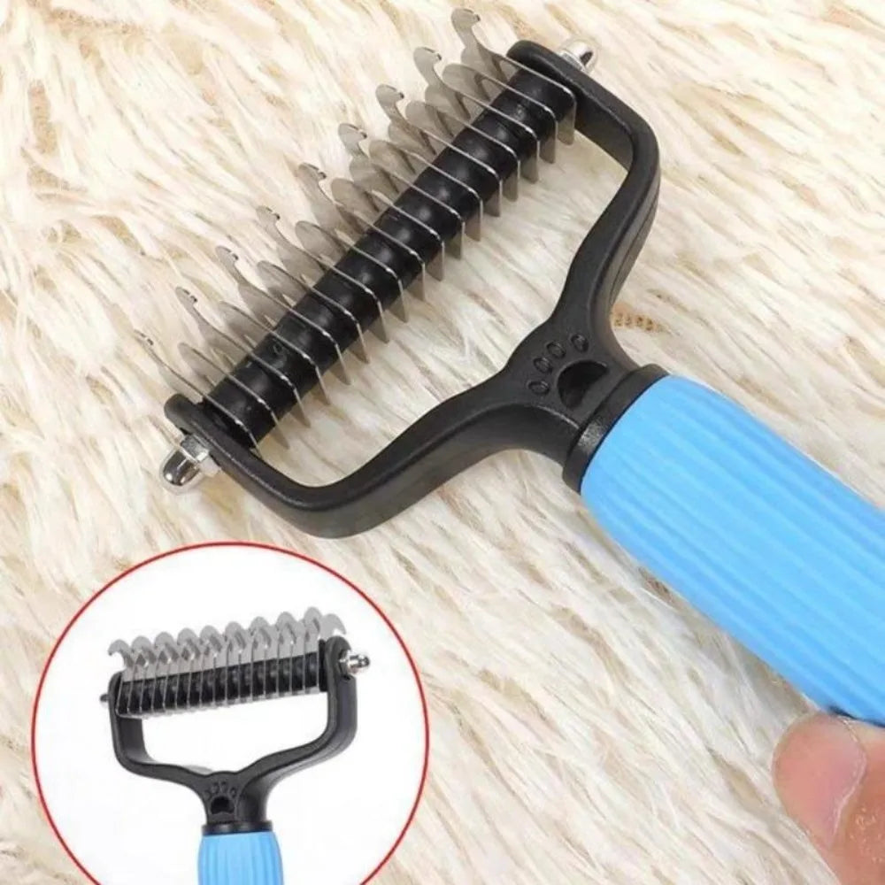 Dual Sided Stainless Steel Pet Grooming Comb - MyPetDollar.com