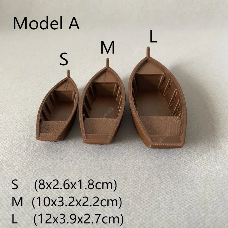 3D Printed Floating Boat Model Figurine, - MyPetDollar.com