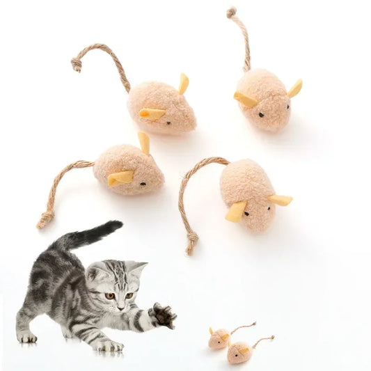 Toys For Cats Plush Mouse Teasing Cat Hi - MyPetDollar.com