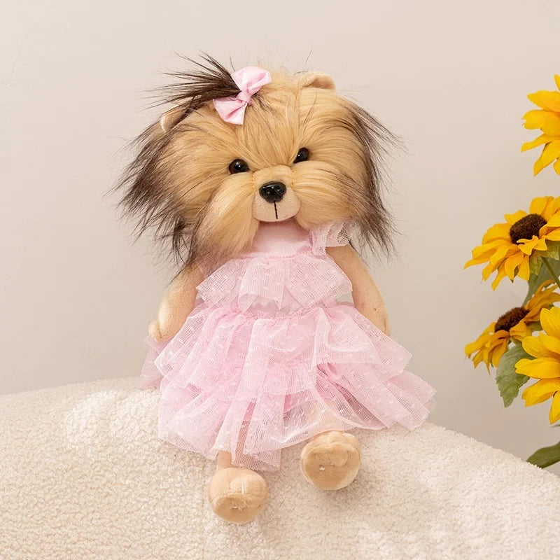 Cute Lion S Head Puppy Plush Toys Soft Animal Home Decoration – 6 Colors