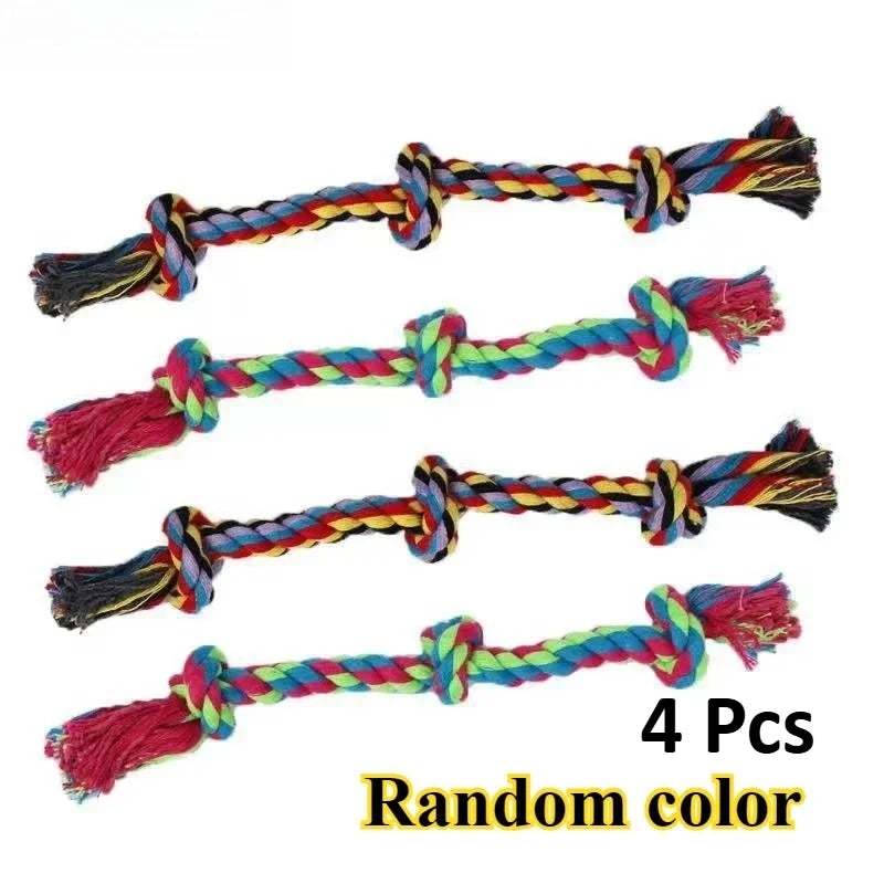 Durable Braided Cotton Rope Dog Chew Toys, - MyPetDollar.com