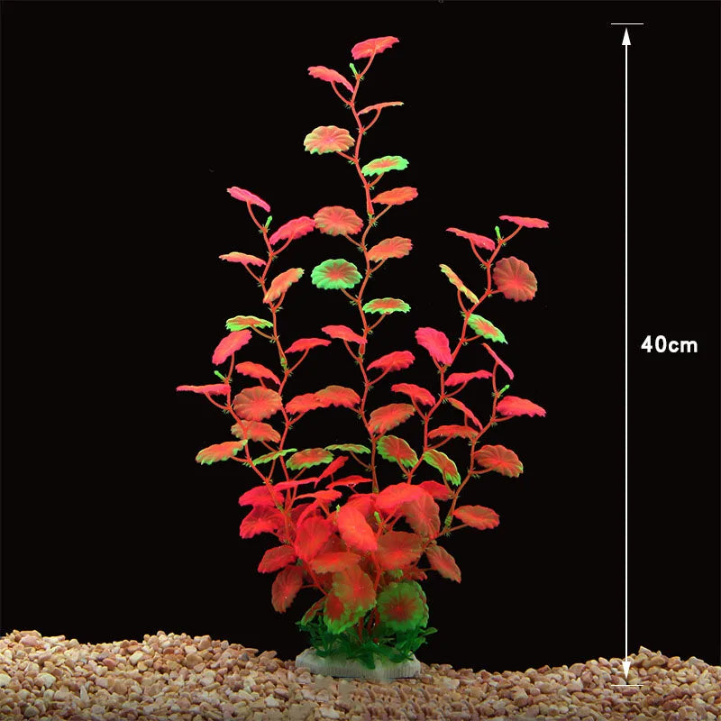 Plastic Artificial Aquarium PVC Plants - MyPetDollar.com
