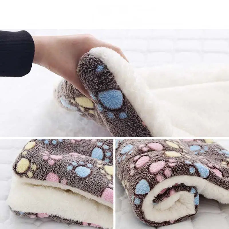 Soft Flannel Thickening Pet Soft Fleece Pad - MyPetDollar.com