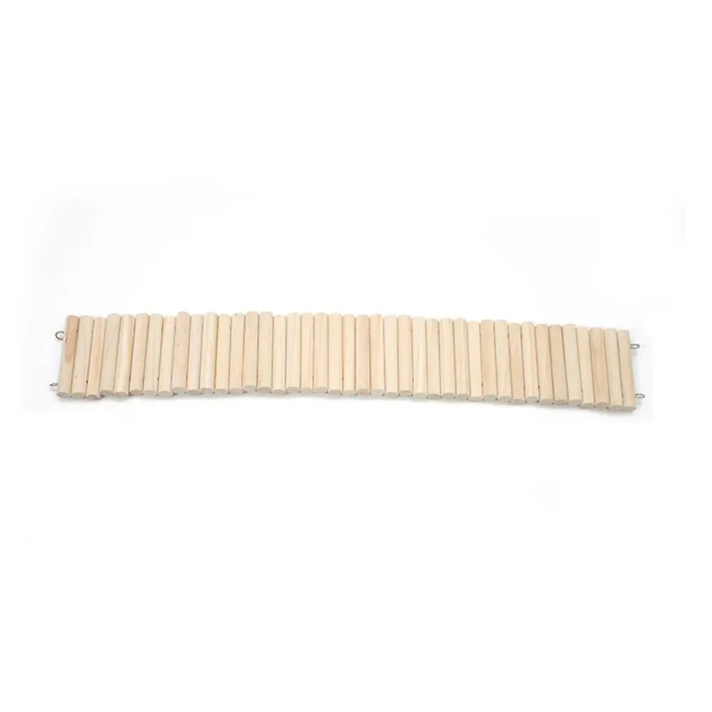 Bendable Hamster Climbing Ladder Wooden - MyPetDollar.com