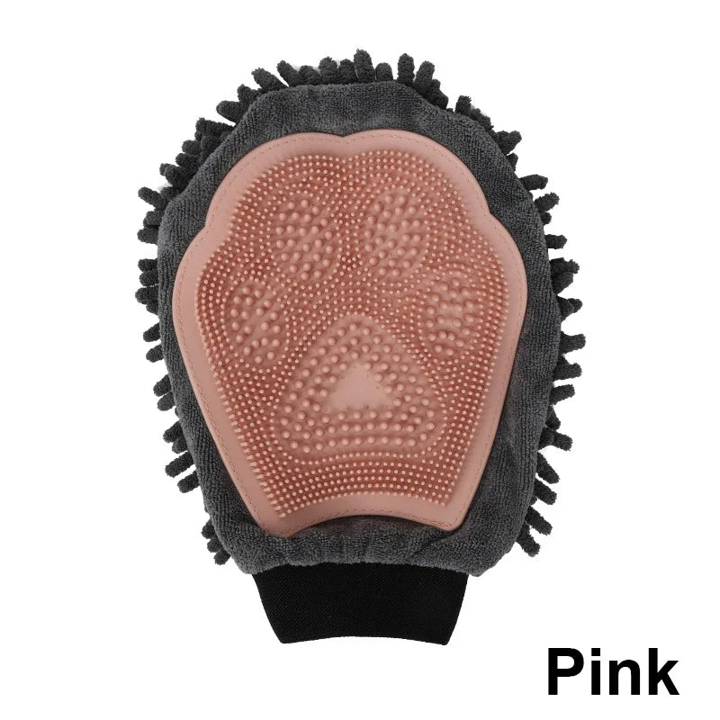 Pet Grooming Gloves – 3 Colors