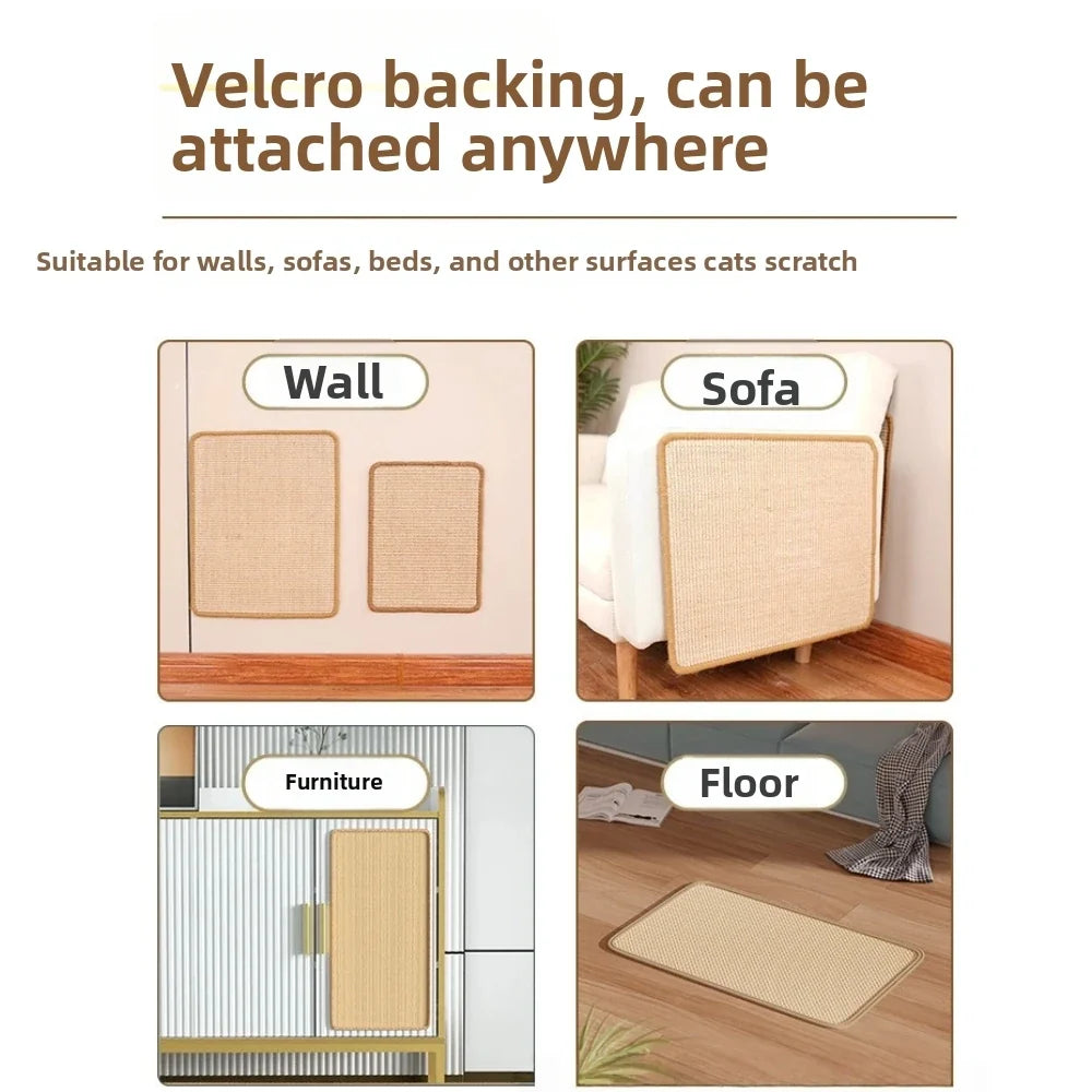 New Sisal Cat Scratching Board Wall Mount - MyPetDollar.com