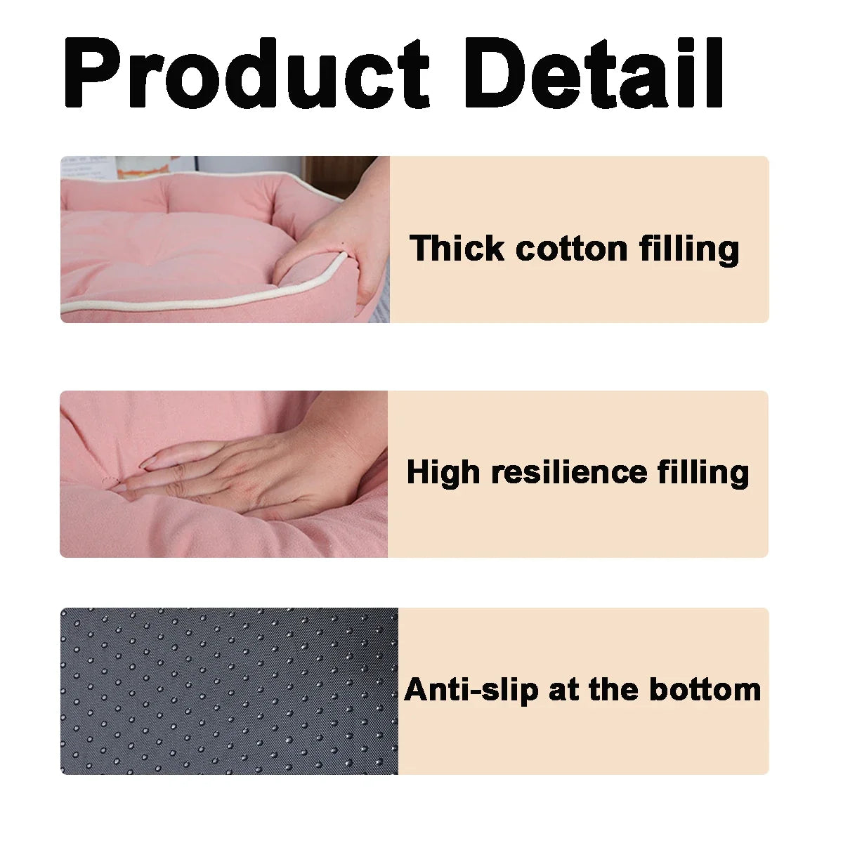 B-Square All Seasons Small Dog Bed Anti-slip - MyPetDollar.com