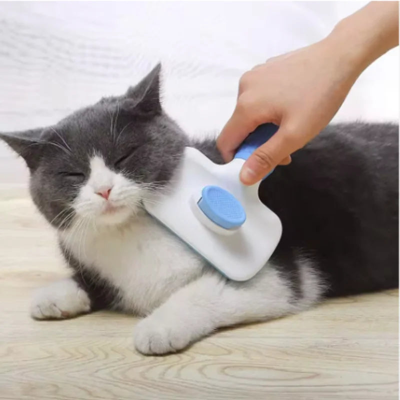 New Pet Dog Brush Cat Comb Self Cleaning Pet - MyPetDollar.com