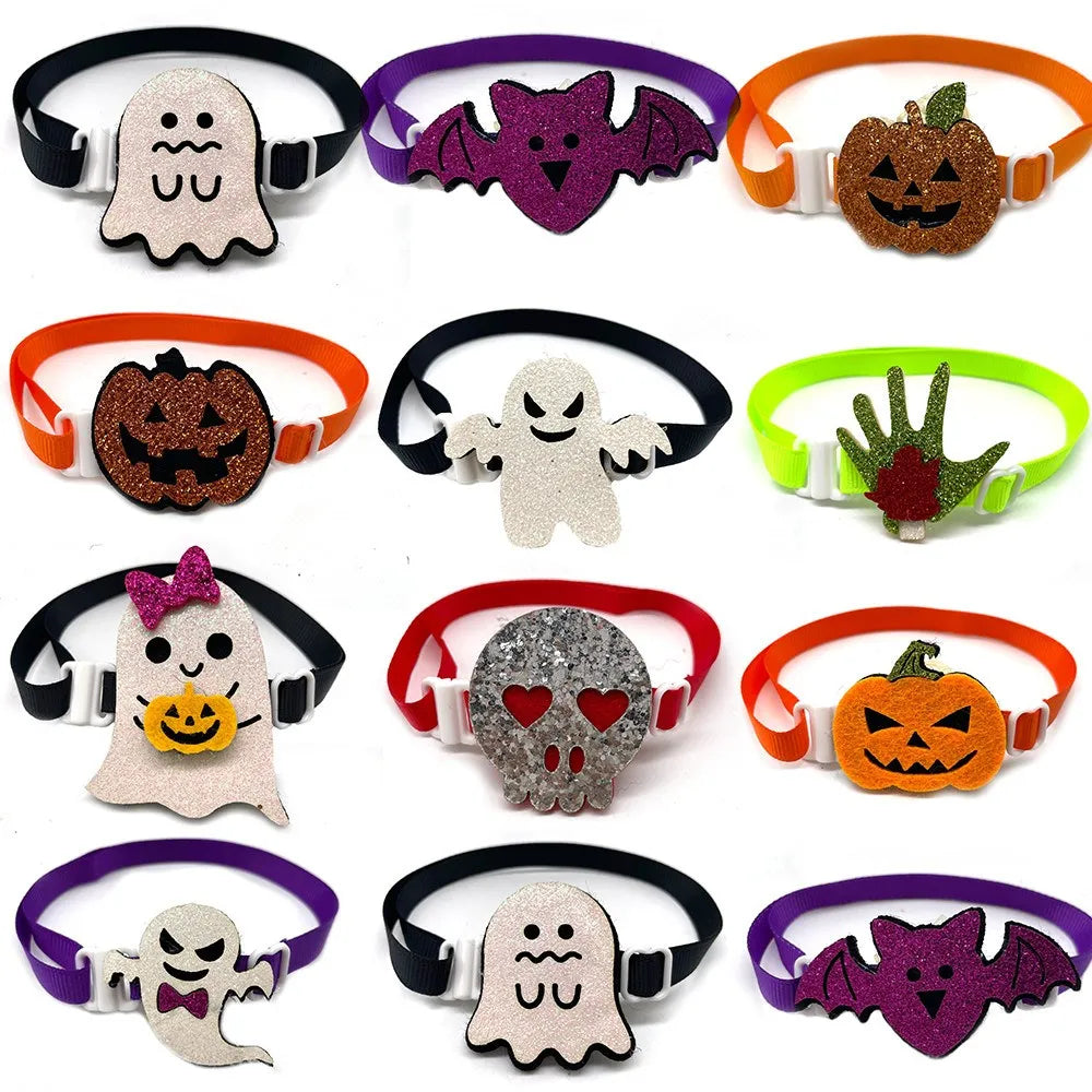 50pcs Halloween Style Pet Dog Accessories - MyPetDollar.com