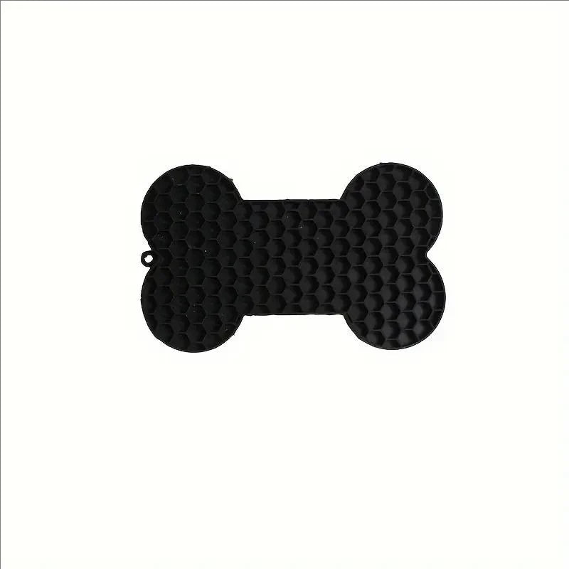 Bone Shape Silicone Licking Pad Pet Dog - MyPetDollar.com