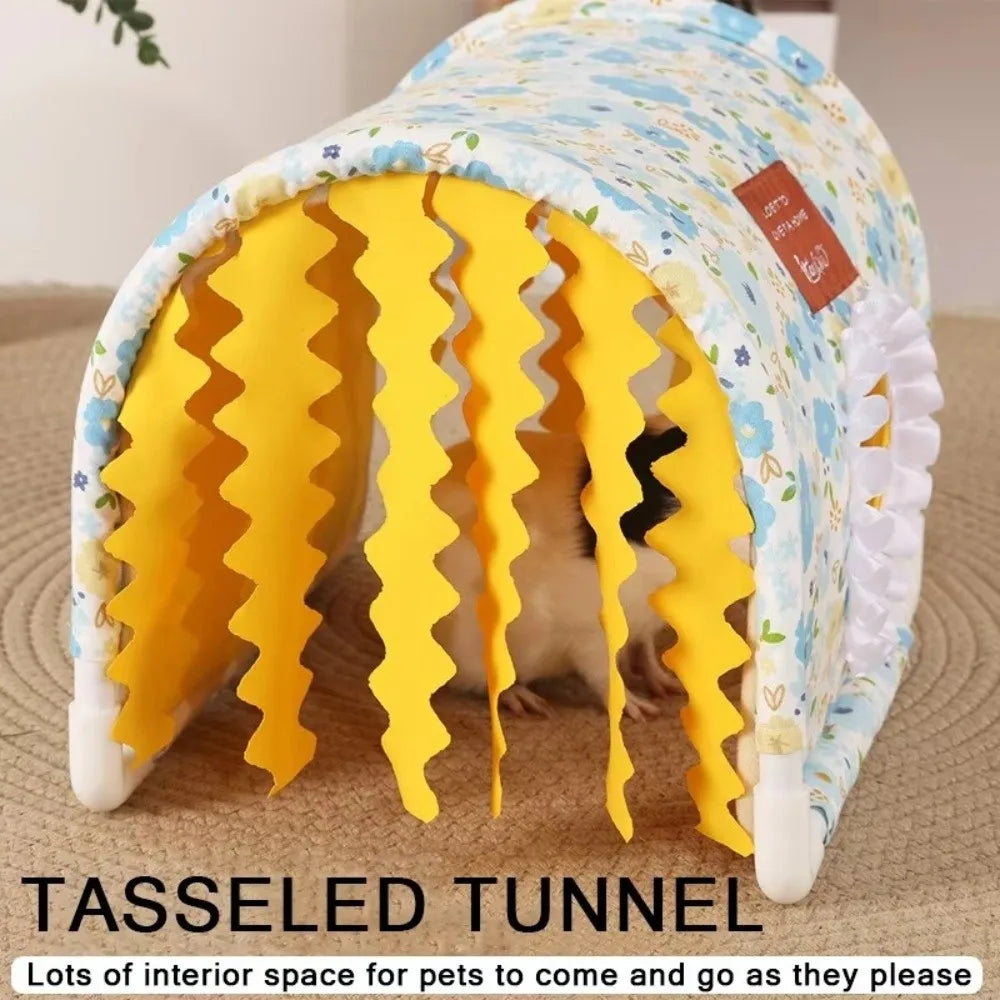 Triangle Tassel Tunnel Nest Bottomless - MyPetDollar.com