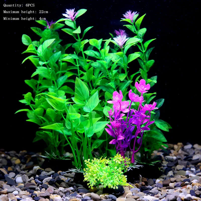 Artificial Water Plant Flower Set Sight of - MyPetDollar.com