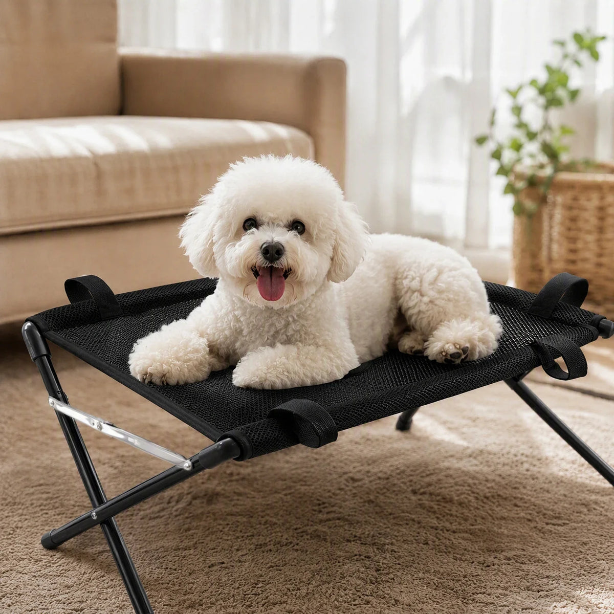 Portable Pet Grooming Hammock Stand Sling - MyPetDollar.com