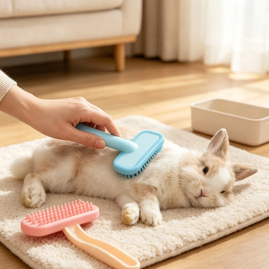 Silicone Comb Grooming Brush Guinea Pigs - MyPetDollar.com