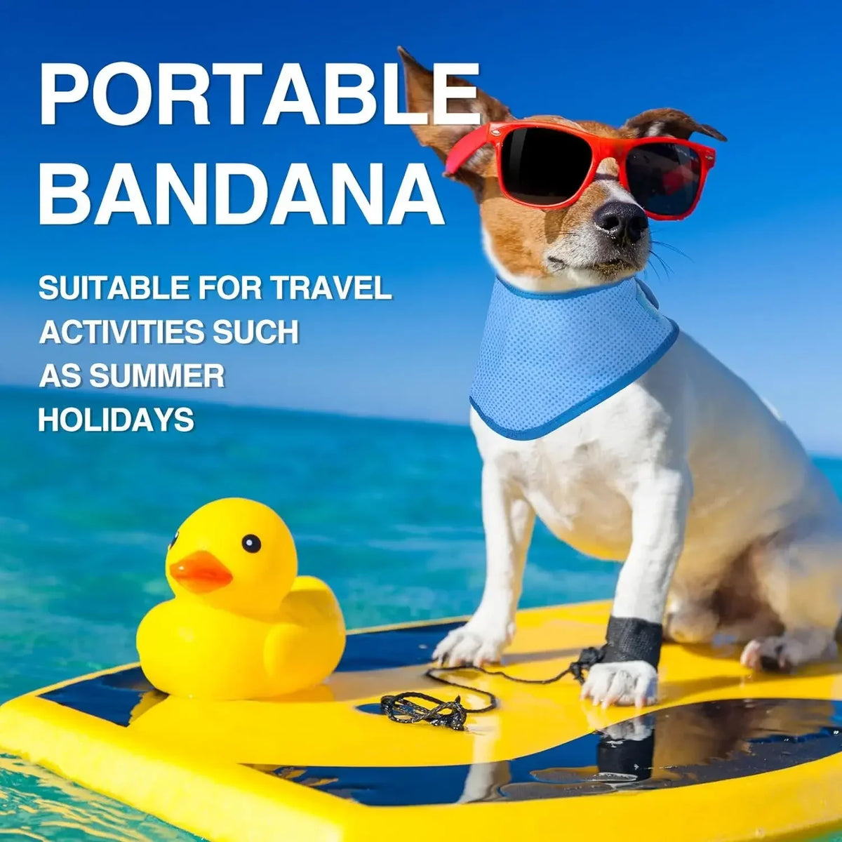 1-10PCS Pet Cooling Scarf for Dogs Summer - MyPetDollar.com