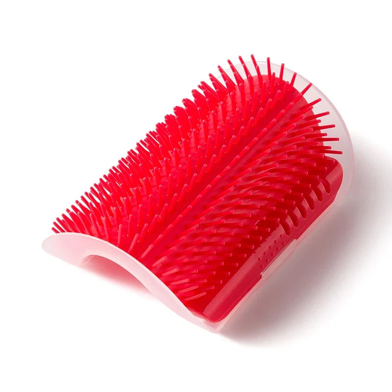 Cat Self Groomer Wall Corner Grooming Brush