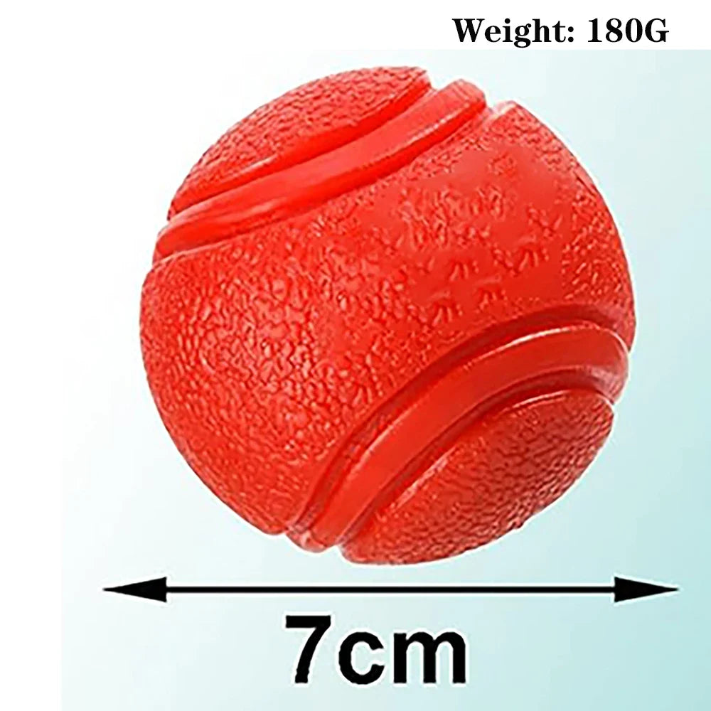 Rubber Pet Solid Elastic Toy Ball