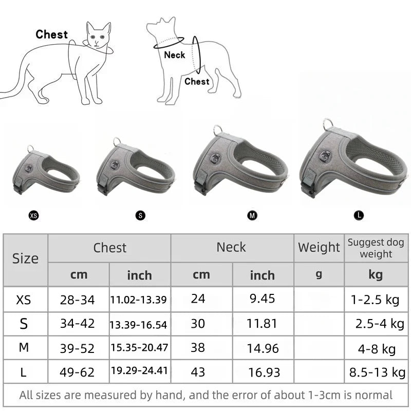 Dog Collars Pet Harness No Pull Nylon - MyPetDollar.com