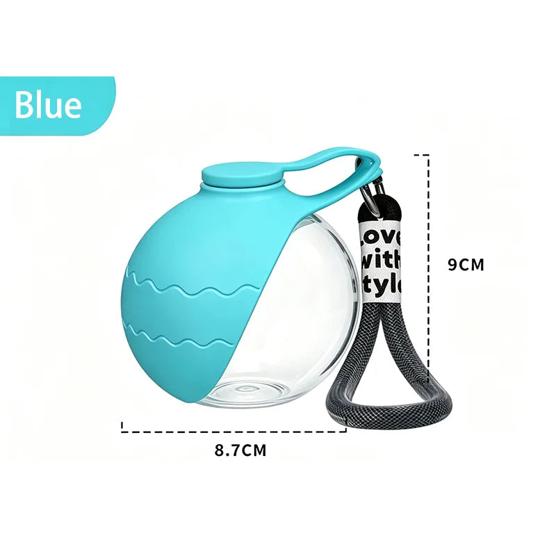 Silicone Spherical Portable Dog Water Bottle