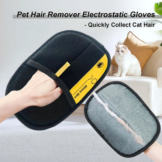 Cat Dog Electrostatic Pet Hair Removal Glove - MyPetDollar.com