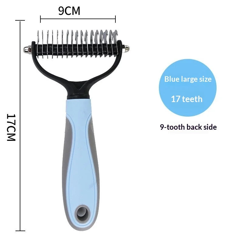 1Pc Pet Grooming Comb Set Double Sided - MyPetDollar.com