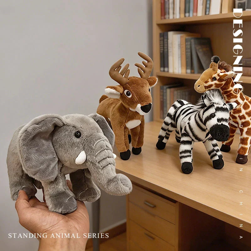 25/30cm Standing Animal Series Plush Toy - MyPetDollar.com