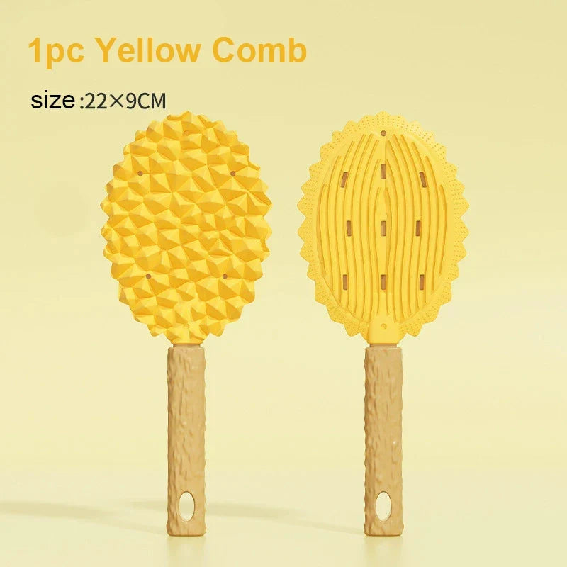 Cute Durian‑shaped Pet Grooming Brush