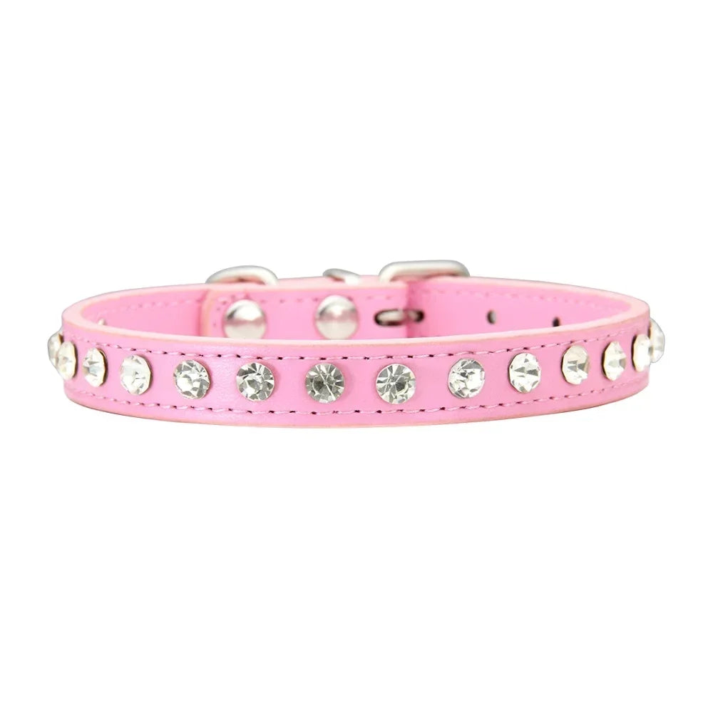 Personalized Rhinestones Dog Collar 16 - MyPetDollar.com