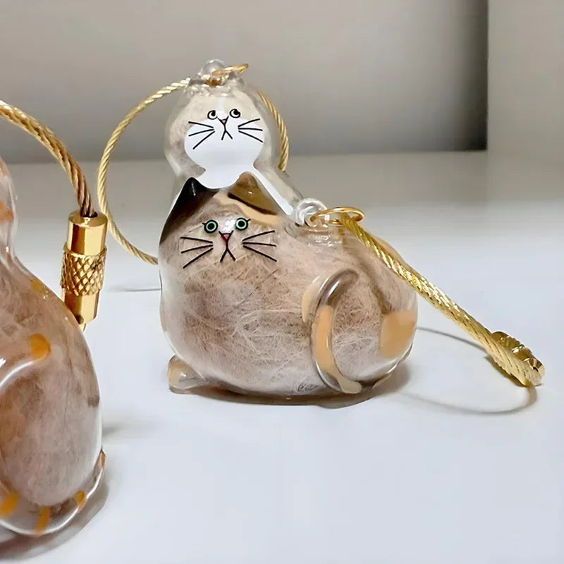 Cute Transparent Cat Fur Display Capsule Toy - MyPetDollar.com