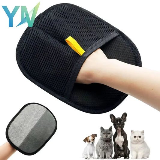 1-10pcs Static Cat Hair Removal Glove Dual - MyPetDollar.com