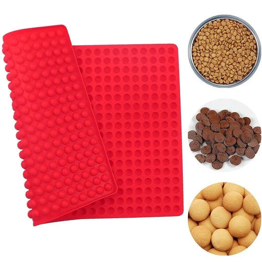 468-Cavity Mini Round Silicone Mold Semi - MyPetDollar.com