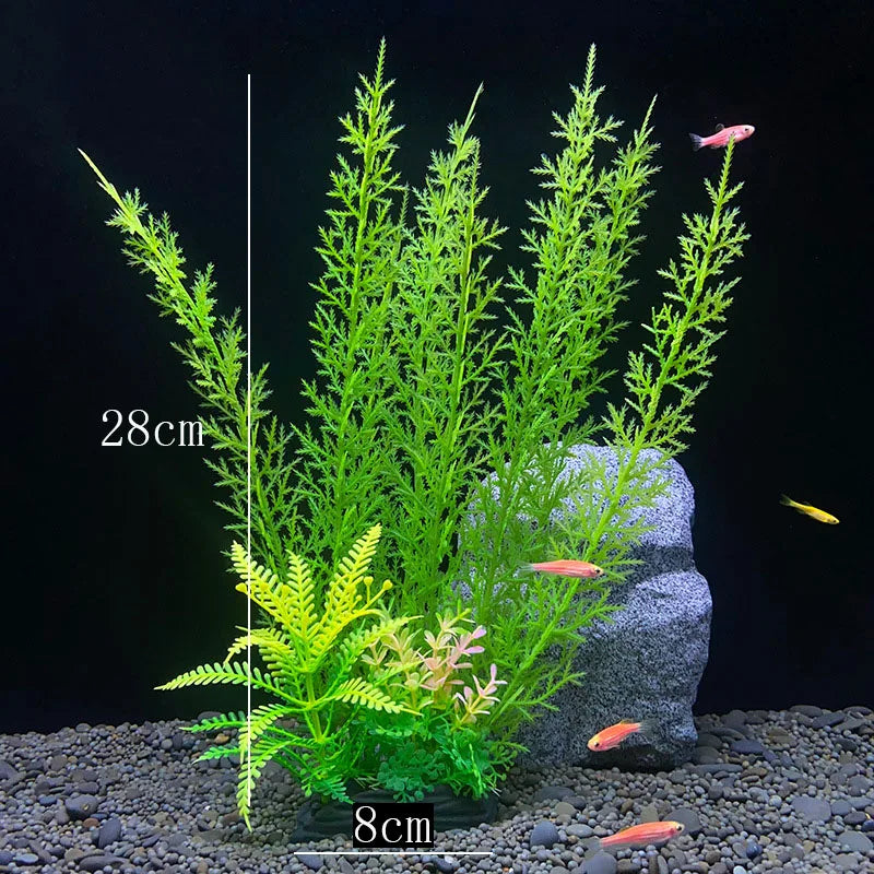 Artificial Aquarium Decor Plants Water Weeds - MyPetDollar.com