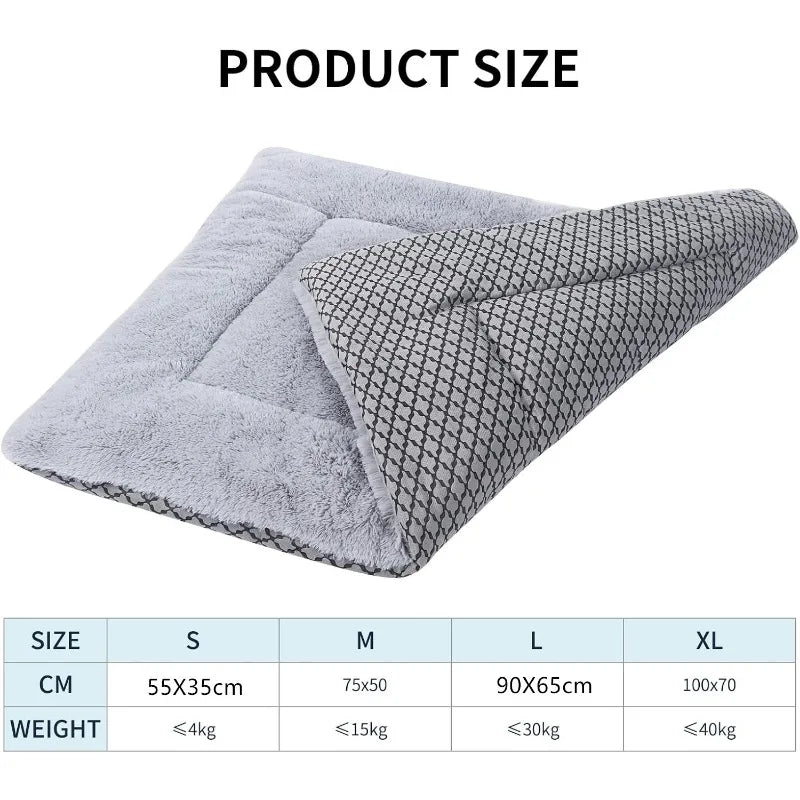 Dog Bed Mat Washable Cat Cushion Soft - MyPetDollar.com