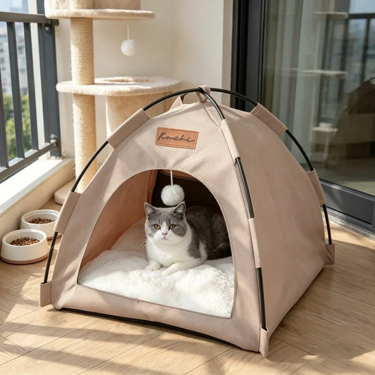 Breathable Foldable Pet Nest Tent - MyPetDollar.com