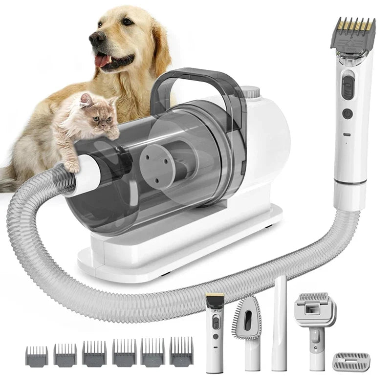 6 In 1 Pets Grooming Kits & Dog Hair Vacuum - MyPetDollar.com