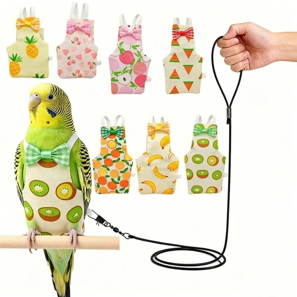 New Colorful Fruit Bird Harness Leash 2m - MyPetDollar.com