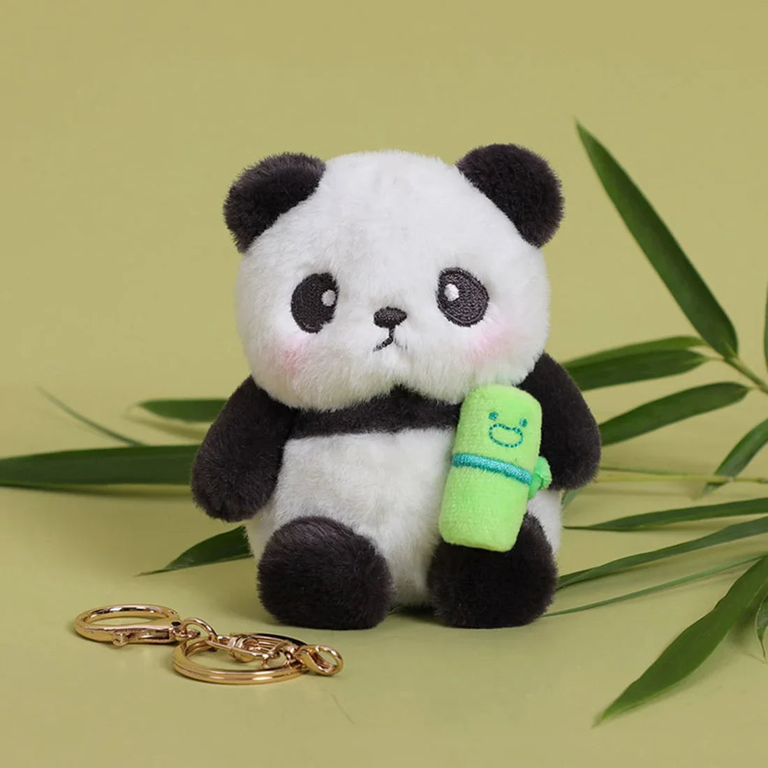 Cute Animal Plush Keychains Stuffed Panda Little Tiger Key for Dogs – view 16