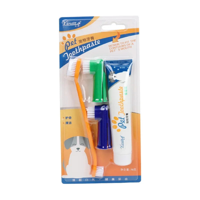 Universal Toothpaste Toothbrush Set Dog Gum - MyPetDollar.com